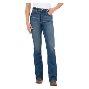 Womens Regular Fit High Rise Bootcut Riding Jeans  Wrangler